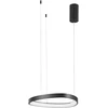 40W LED pakabinamas šviestuvas KLAPTON, juodas, CCT