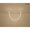 40W LED pakabinamas šviestuvas LASSO 200 SMART, aukso sp., 3000/4000K