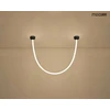 40W LED pakabinamas šviestuvas LASSO 200 SMART, juodas, 3000/4000K