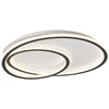 Lubinis šviestuvas 40W LED paviršinis šviestuvas ARLA, baltas/juodas, 3000K, 4292500