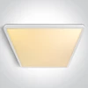 Lubinis šviestuvas 40W LED paviršinis šviestuvas, baltos sp., 2800/3300/4000K, 500x500mm, UGR19, 62020LU/W/V