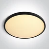 Lubinis šviestuvas 40W LED paviršinis šviestuvas, juodos sp., 2800/3300/4000K, 500mm, UGR19, 62020EU/B/V