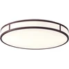 Lubinis šviestuvas 40W LED paviršinis šviestuvas PIEDRO, baltos/kavos sp., 3000K, 4266600