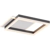 Lubinis šviestuvas 40W LED paviršinis šviestuvas SAMI, juodos/baltos sp., 3000/4000/6000K