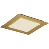 Lubinis šviestuvas 40W LED paviršinis šviestuvas TATAMI, matinės aukso sp., 3000/4000/6500K