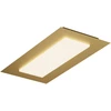 Lubinis šviestuvas 40W LED paviršinis šviestuvas TATAMI, matinės aukso sp., 3000/4000/6500K