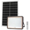 40W LED prožektorius su saulės baterija, juodas, 6000K, dimeriuojamas