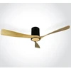 Lubinis šviestuvas 40W ventiliatorius su dimeriuojamu 22W LED šviestuvu, juodas/šviesaus medžio sp., 3000/4000/5500K, 6314LC/B/V