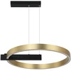 41W LED pakabinamas šviestuvas, aukso/juodos sp., 3000K, dimeriuojamas, 22011