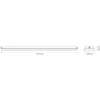 42/35/28/21W LED linijinis šviestuvas LN SF CBO 1500, baltas, 3000/4000K, 85°, UGR19