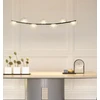 42,7W LED pakabinamas šviestuvas SINCLAIR, juodas, 3000K, dimeriuojamas, 01-3246