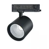 42W LED akcentinis šviestuvas į 3 fazių bėgelius, juodas, 4000K, S203