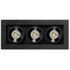 4,2W LED įleidžiamas šviestuvas Juodas FOSTER MICRO, juodas, 3000K