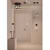 42W LED lubinis šviestuvas CORVUS, juodas, 3000K, dimeriuojamas, P3945000NDP