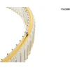 42W LED pakabinamas šviestuvas LIBERTY 80, aukso sp., 3000K