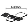Lubinis šviestuvas 42W LED paviršinis šviestuvas BRENDA, juodas, 3000K, 4316400