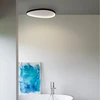 Lubinis šviestuvas Ideal Lux 42W LED paviršinis šviestuvas GEMINI, juodas, 3000K, dimeriuojamas, 328980