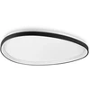 Lubinis šviestuvas Ideal Lux 42W LED paviršinis šviestuvas GEMINI, juodas, 3000K, 328089