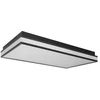 Lubinis šviestuvas 42W LED paviršinis šviestuvas SMART+ MATTER, juodas, 3000/6500K, dimeriuojamas