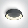 Lubinis šviestuvas 42W LED plafonas, antracito sp., 3000K, 62142N/AN/W
