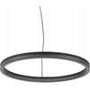 43W LED pakabinamas šviestuvas CROWN, juodas, 3000K, 365015