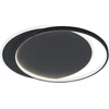 43W LED paviršinis lubinis šviestuvas EVELYN, juodas, 3000K, 4301901