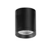 4,5/6,5W LED paviršinis šviestuvas TOP MINI, 56°, juodas, 4000K