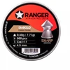 4,5 mm RANGER Diabolo Klasikiniai granulės su grioveliais, raižytas galiukas, 500 vnt. 0,50 g