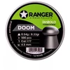4,5 mm RANGER Diabolo Profesionalūs "Doom" šratojiukai, grybo formos, 500 vnt., 0,54 g