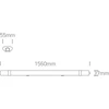 45W LED linijinis šviestuvas, baltas, 4000K, 38145LA/C
