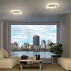 45W LED paviršinis lubinis šviestuvas ARP, juodas, 3000K