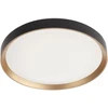 Lubinis šviestuvas 45W LED plafonas CASTER, matinės aukso sp./juodas, 4000K
