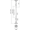 45W LED šviestuvas - juosta, skirtas sistemai FREEDOM 360, baltas, 2700K, IP65, 5m ilgis, 01-4166