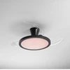 46W LED lubinis šviestuvas - ventiliatorius CONDOR, juodas, CCT, dimeriuojamas, su 25W ventiliatoriumi