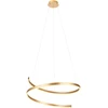 46W LED pakabinamas šviestuvas SCROLL, matinės bronzos sp., 3000/4000/6000K, dimeriuojamas, 01-4017