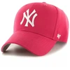 Kepurė 47 Brand MLB NY New York Yankees Paaukštinta Pagrindinė Rožinė Vaikiška Beisbolo Kepuraitė - B-RAC17CTP-BE-KID