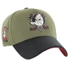 47 Brand NHL Vintage Anaheim Ducks MVP DT kepurė HVIN-MDTTC25GWP-SW93 žalia, universalus dydis