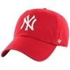 47 Brand Niujorko „Yankees“ MLB „Clean Up“ kepurė B-RGW17GWS-RD