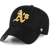 47 Brand Oakland Athletics Kepuraitė MVP18WBV-BKG su pakeltu logotipu