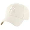 47 Brand „47 New York Yankees“ kreminės spalvos „snapback“ stiliaus kepurė B-MVPSP17WBP-NTAG