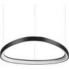 47W LED pakabinamas šviestuvas GEMINI, juodas, 4000K, 372167