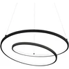 47W LED pakabinamas šviestuvas OZ, juodas, 2700K, 342351