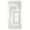 Lubinis šviestuvas 47W LED paviršinis šviestuvas STRATOS, baltas, 3000/6000K, dimeriuojamas