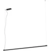 48W LED pakabinamas šviestuvas CRISP, juodos sp., 3000K, dimeriuojamas, 01-4703