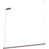 48W LED pakabinamas šviestuvas CRISP, rudas, 3000K, dimeriuojamas, 01-4702