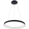 Italux 48W LED pakabinamas šviestuvas VICO, juodas, 3000/4000K, dimeriuojamas