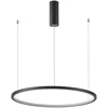 Italux 48W LED pakabinamas šviestuvas VINOLA, juodas, 3000/4000K