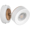 Lubinis šviestuvas 4,8W LED paviršinis šviestuvas SPOT PLUTO, baltas, 3000K
