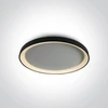 Lubinis šviestuvas 48W LED vidaus plafonas, juodas, 2700/3000/4000K, dimeriuojamas, 62148L/B/V