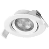 4,9W LED įleidžiamas šviestuvas SPOT, baltas, 2700K, dimeriuojamas, 3vnt. komplekte
